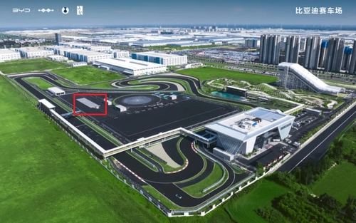 último caso de la compañía sobre The Wheel Identifier of Hengliang Tech Installed at BYD All-Terrain Racing Center